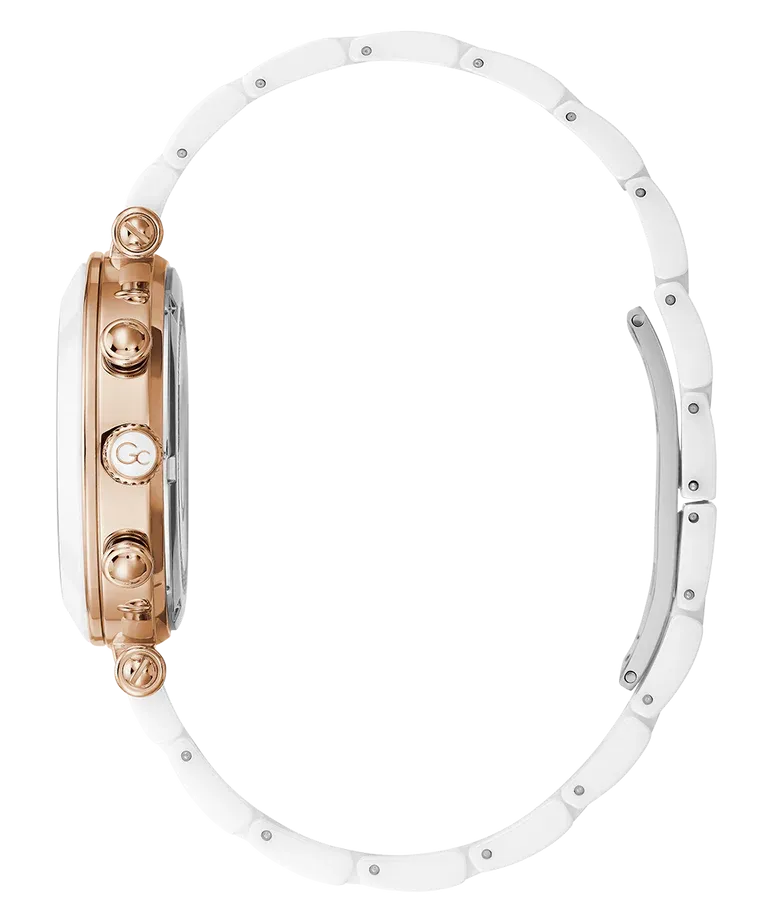 Gc Prime Chic Ladies Large Size Ceramic Watch