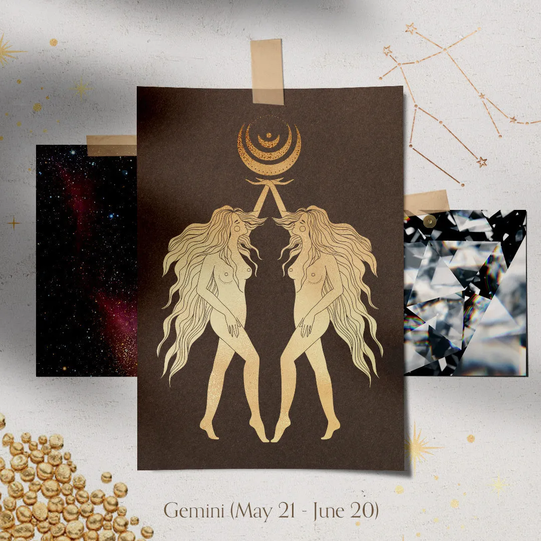 Gemini Constellation Charm
