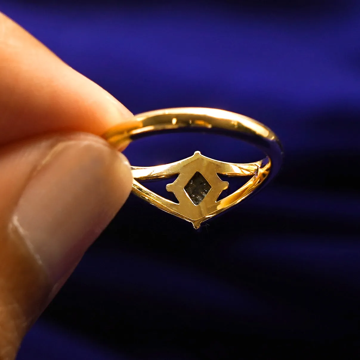 Gemstone Kite Ring