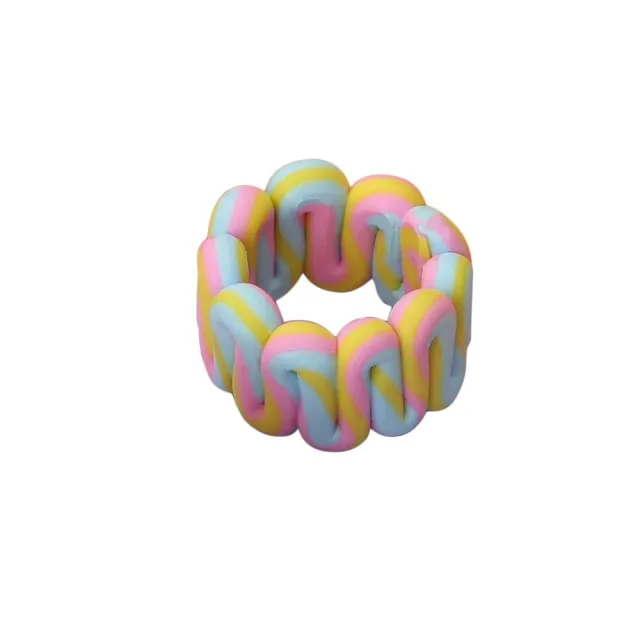 Geometric Wide Rings For Women
