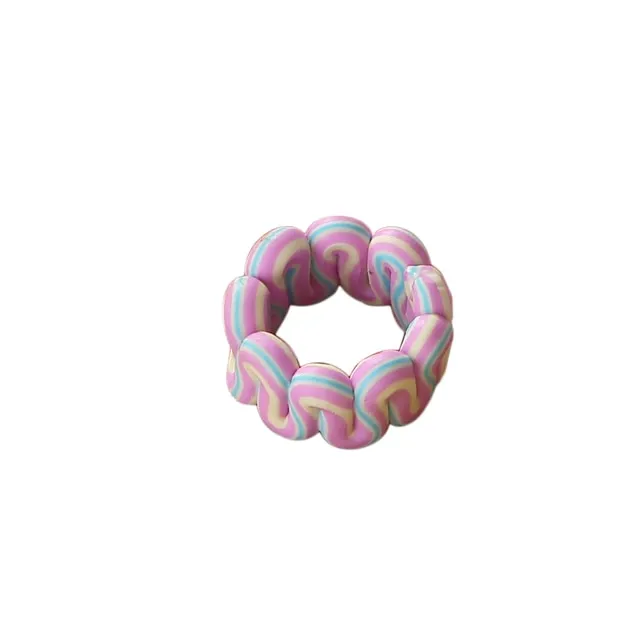 Geometric Wide Rings For Women