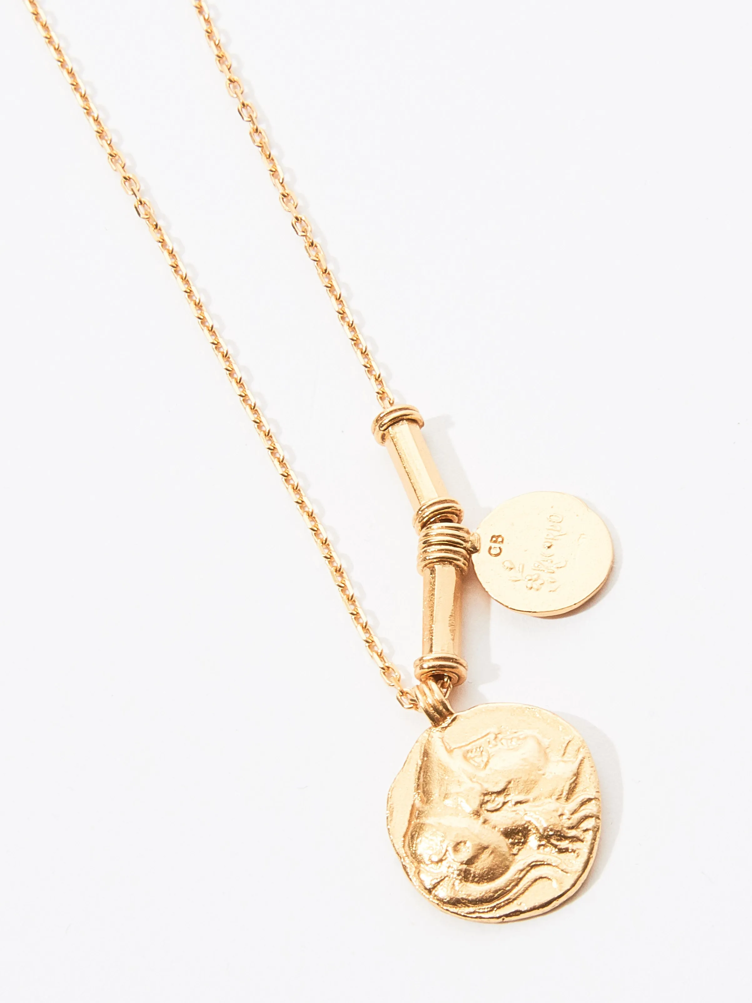 Gold Angelus Necklace
