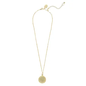 Gold Coin Necklace