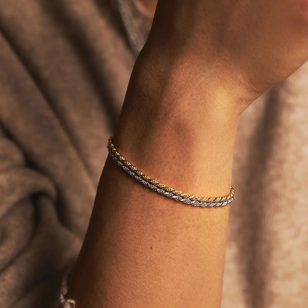 Gold Rope Bracelet