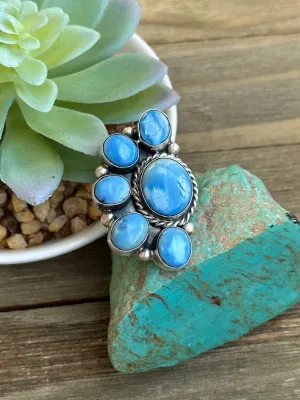 Golden Hills Half Cluster Ring