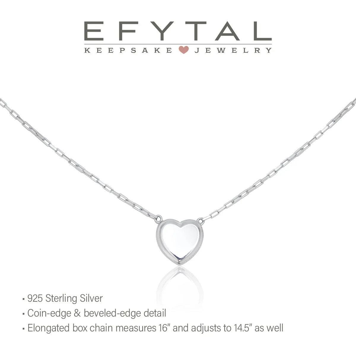 grace classic heart necklace • confucius