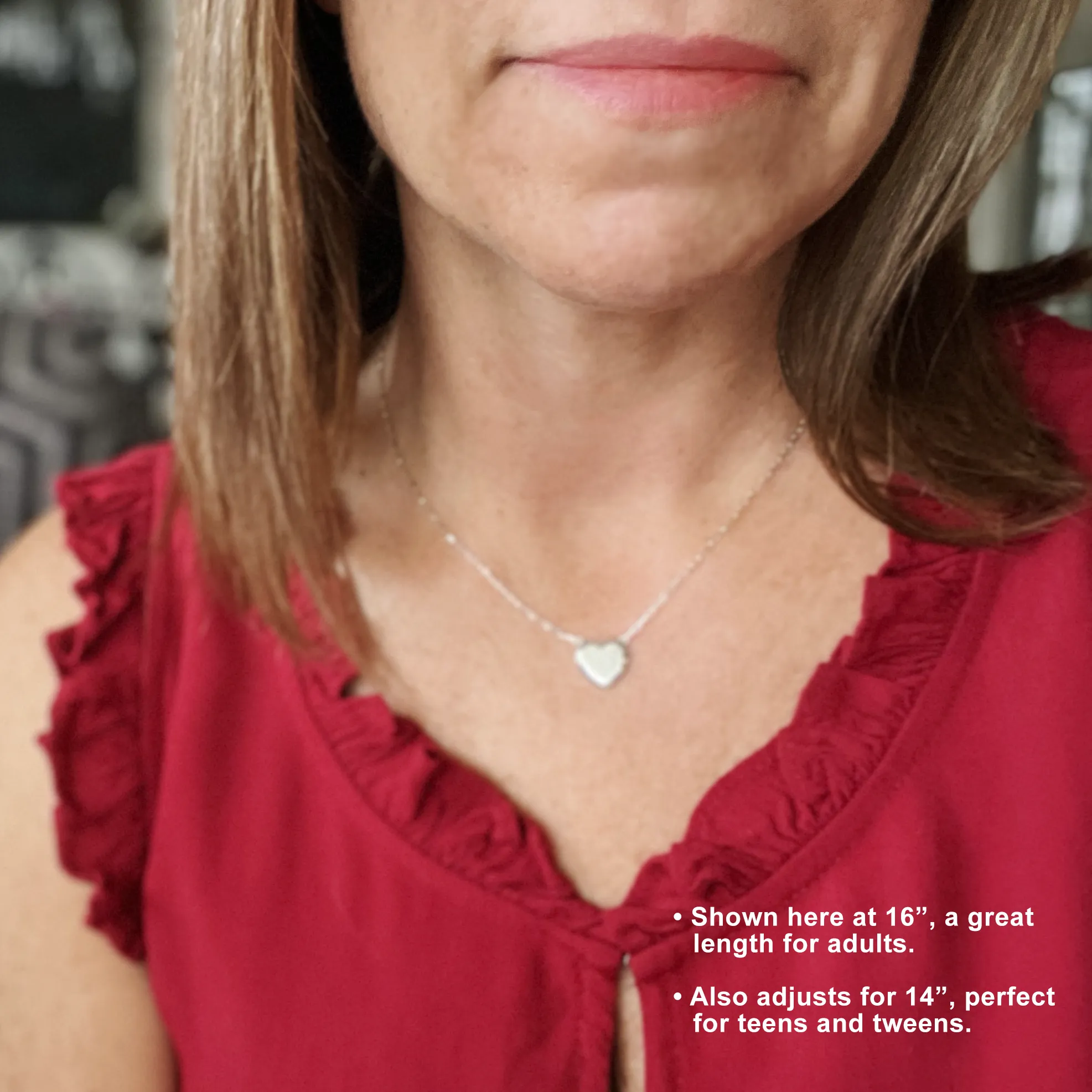 grace classic heart necklace • confucius