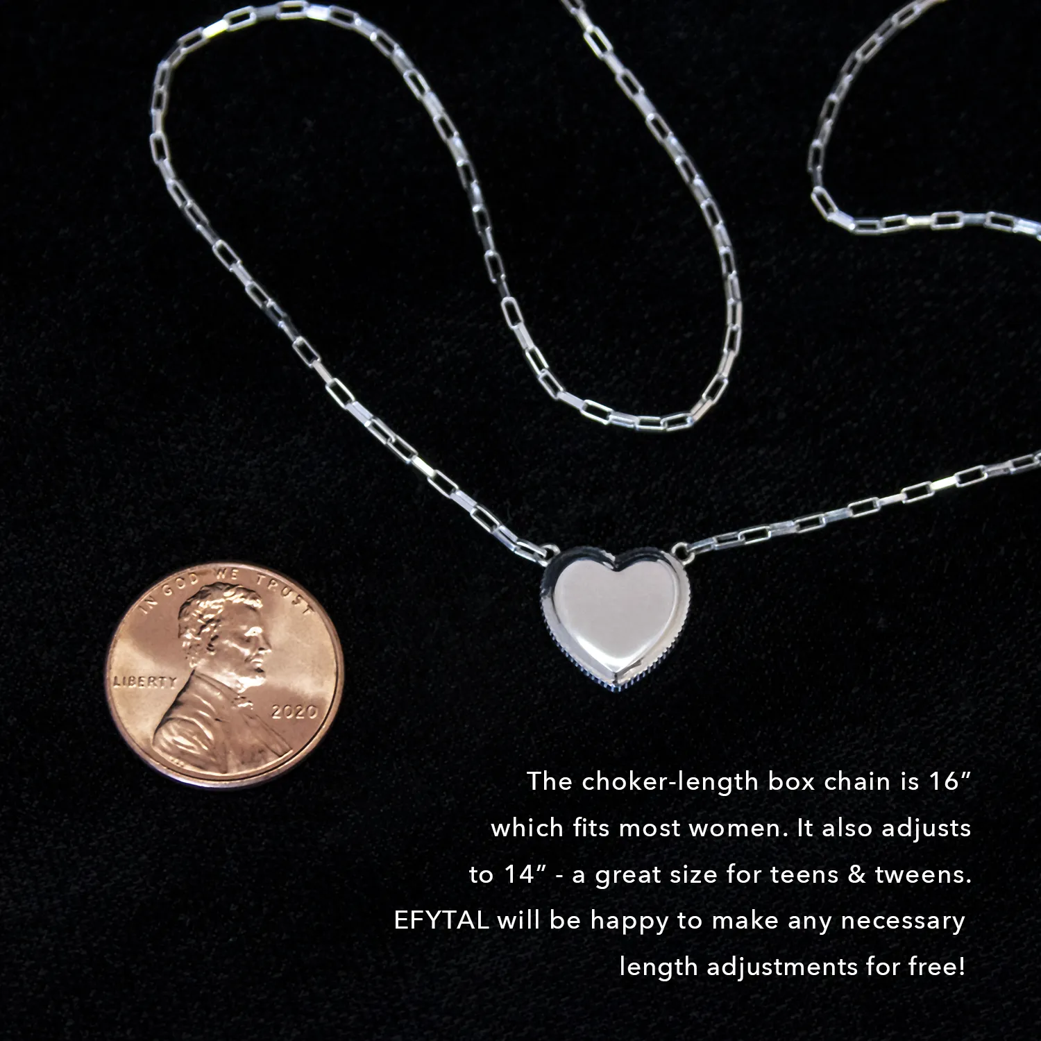 grace classic heart necklace • confucius