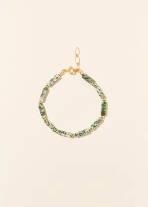GREEN JASPER BRACELET