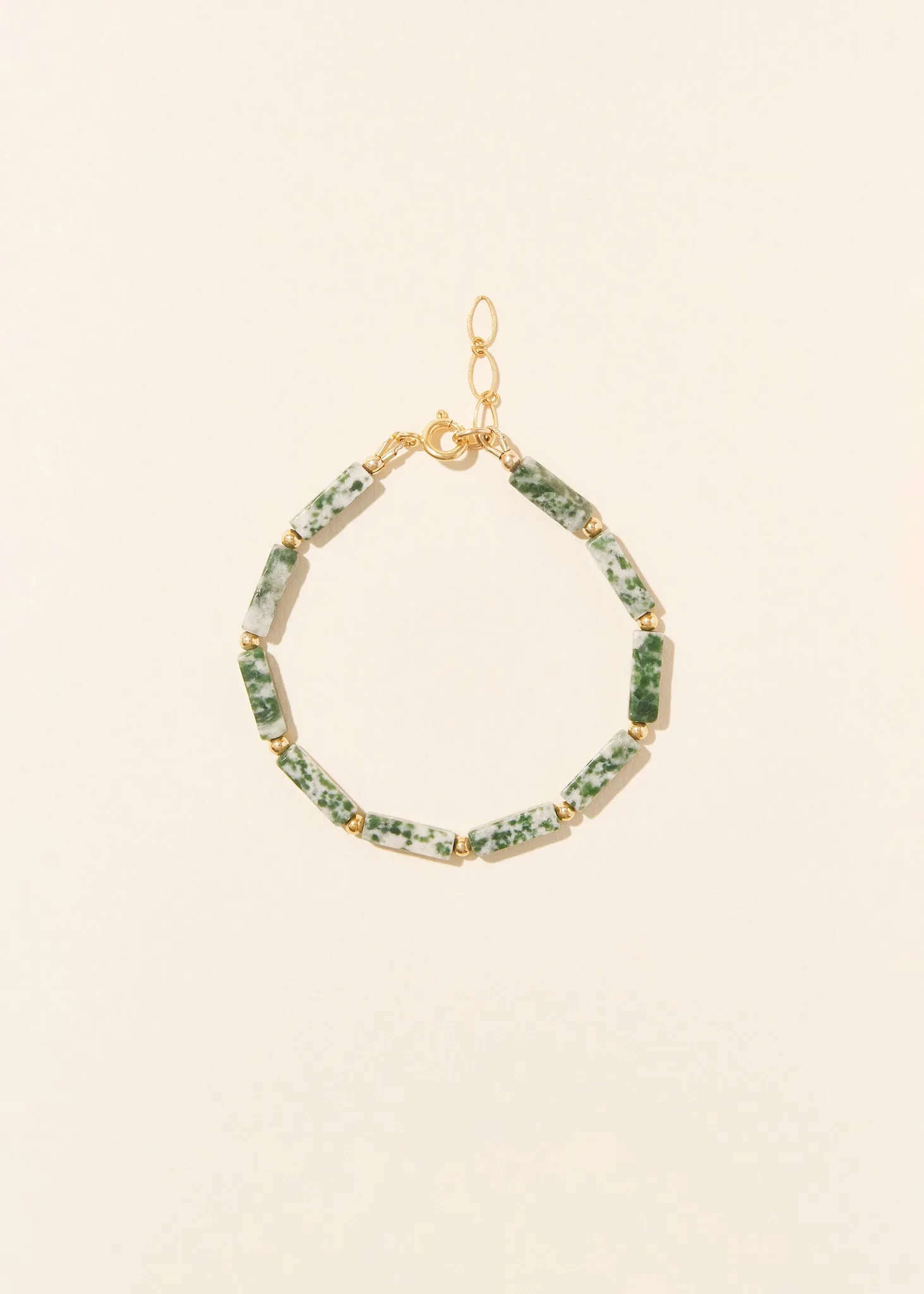 GREEN JASPER BRACELET