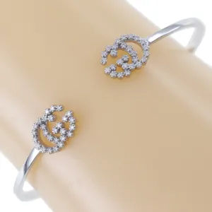 Gucci Interlocking G Diamond Bracelet