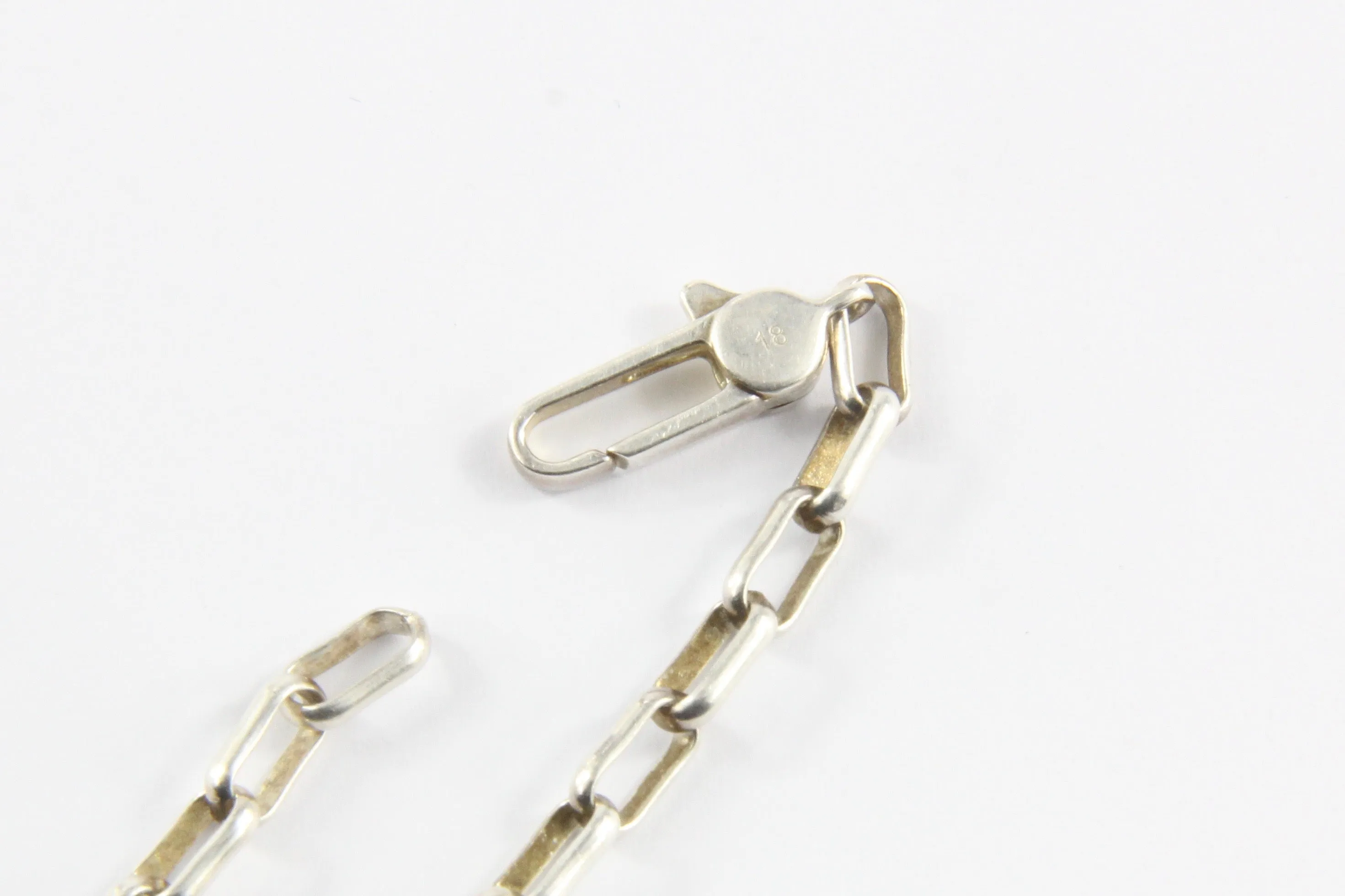 Gucci Sterling Silver Interlocking G Tag Bracelet