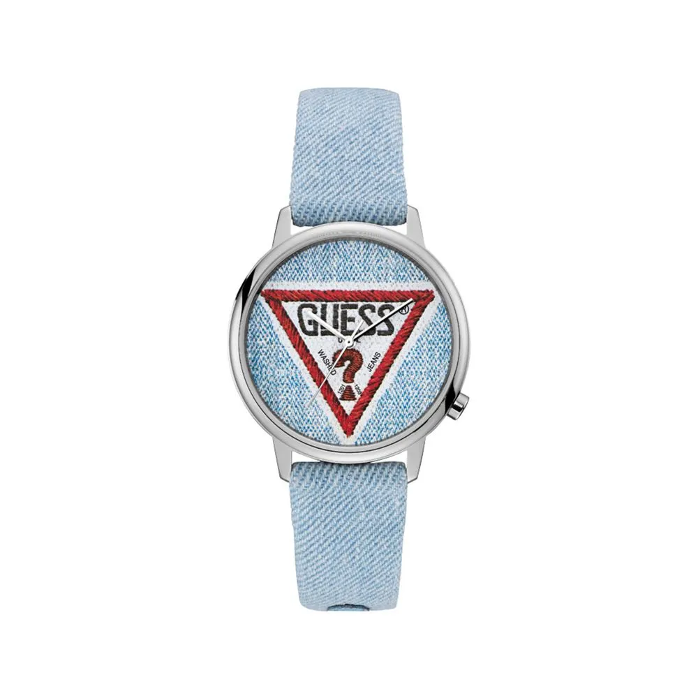Guess Blue Leather / Leather Watch