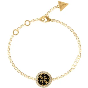 Guess Life In 4G Logo Gold Bracelet