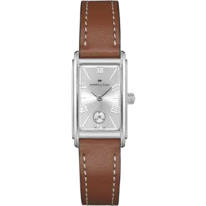 Hamilton American Classic Ardmore Silver Dial Small Quartz on leather