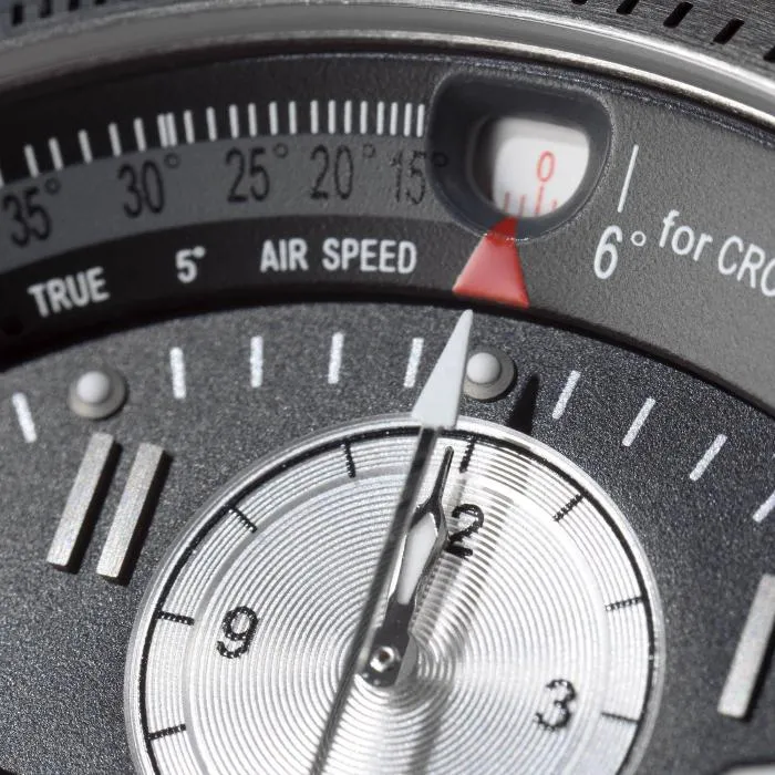 Hamilton Khaki Aviation X-Wind Auto Chrono on leather