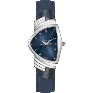Hamilton Ventura Blue Quartz on Leather