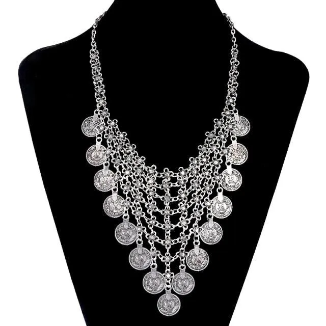Handmade Bohemian Multi-layer Chain Necklace