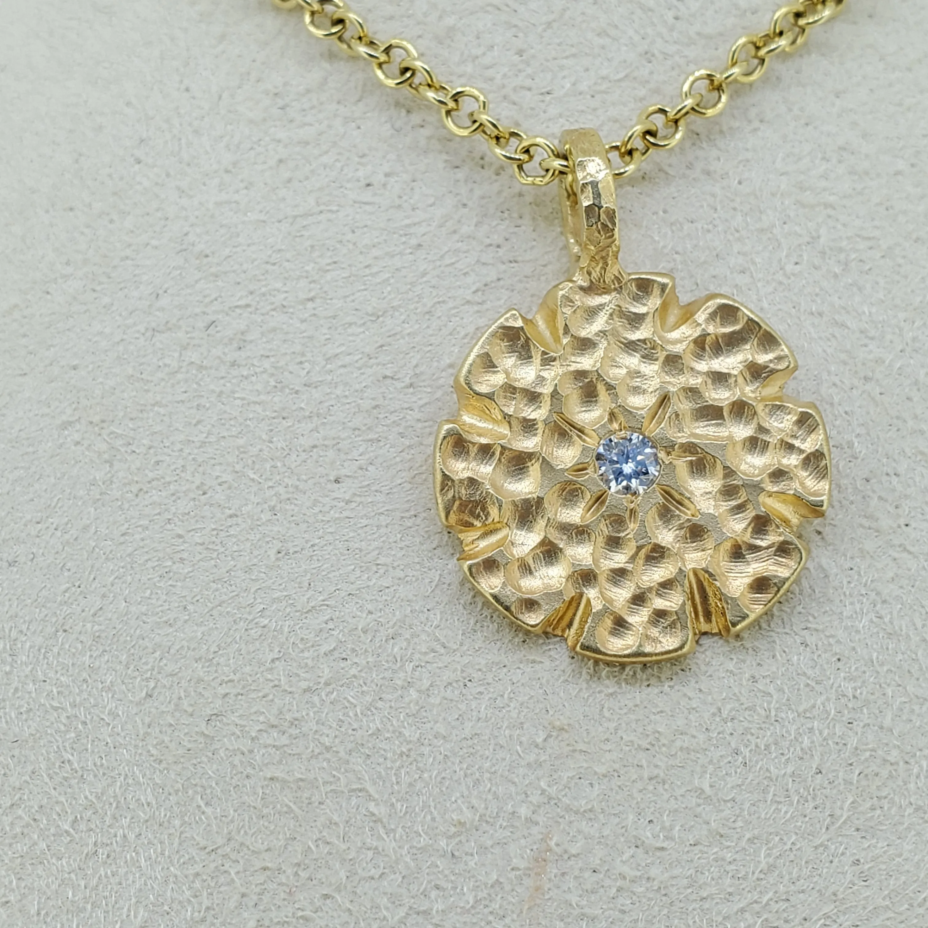 Handmade Hammered Necklace