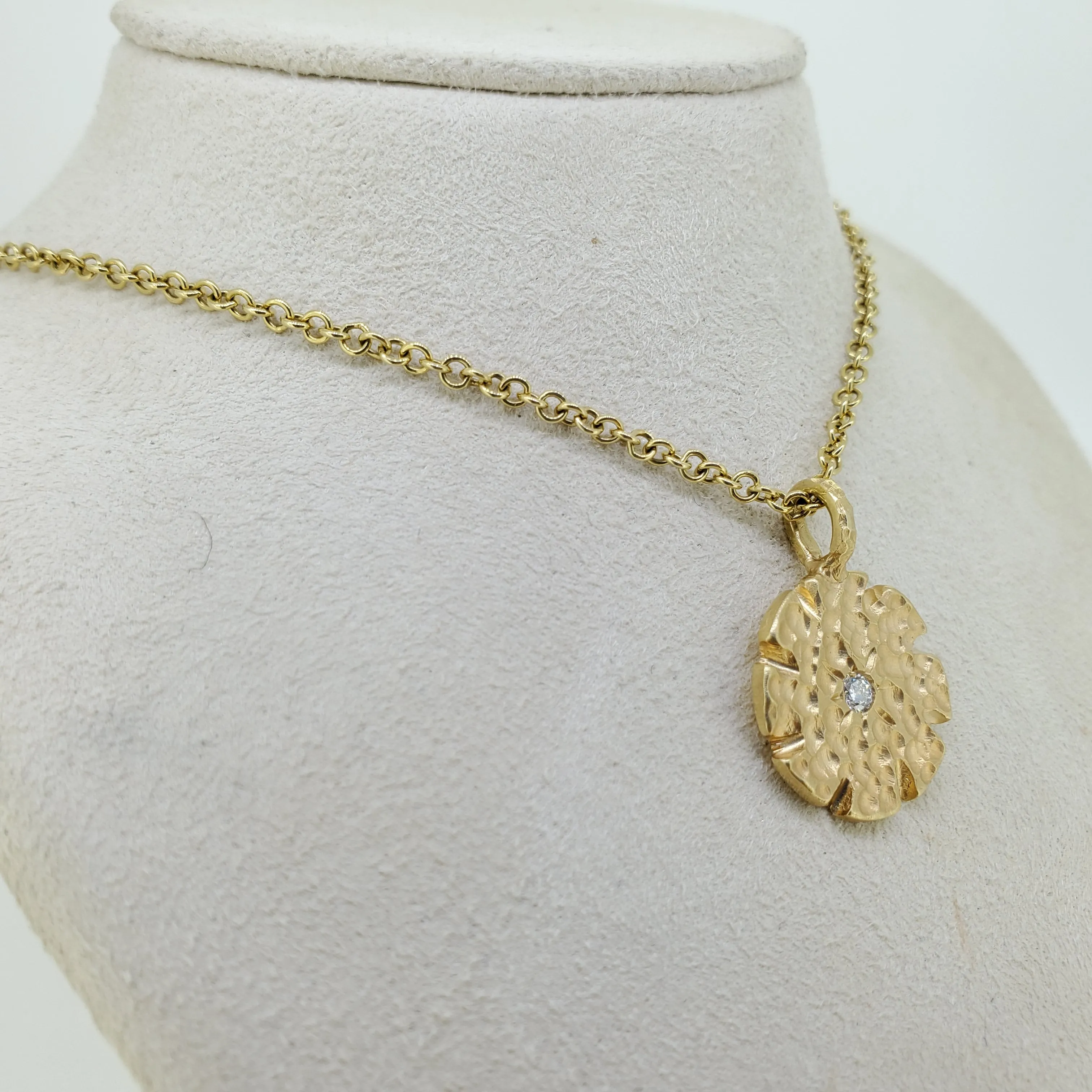 Handmade Hammered Necklace