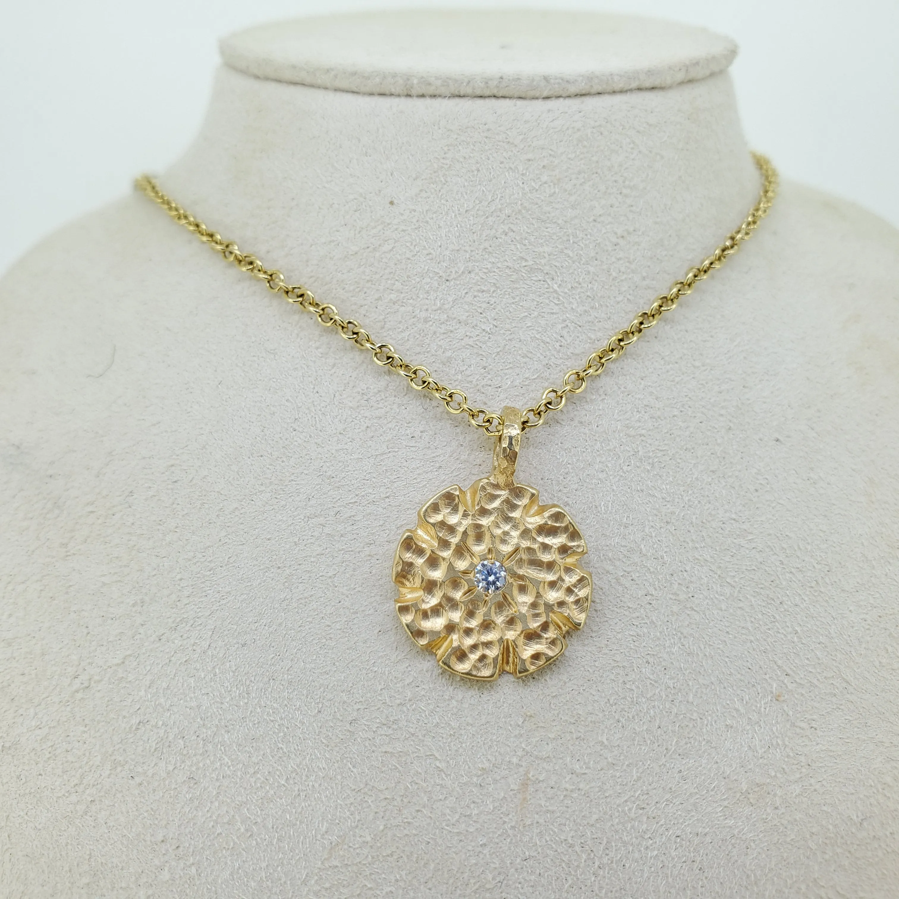Handmade Hammered Necklace