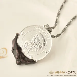 【Harry Potter Collaboration】Gringotts Bank Chocolate Coin Necklace【Japan Jewelry】