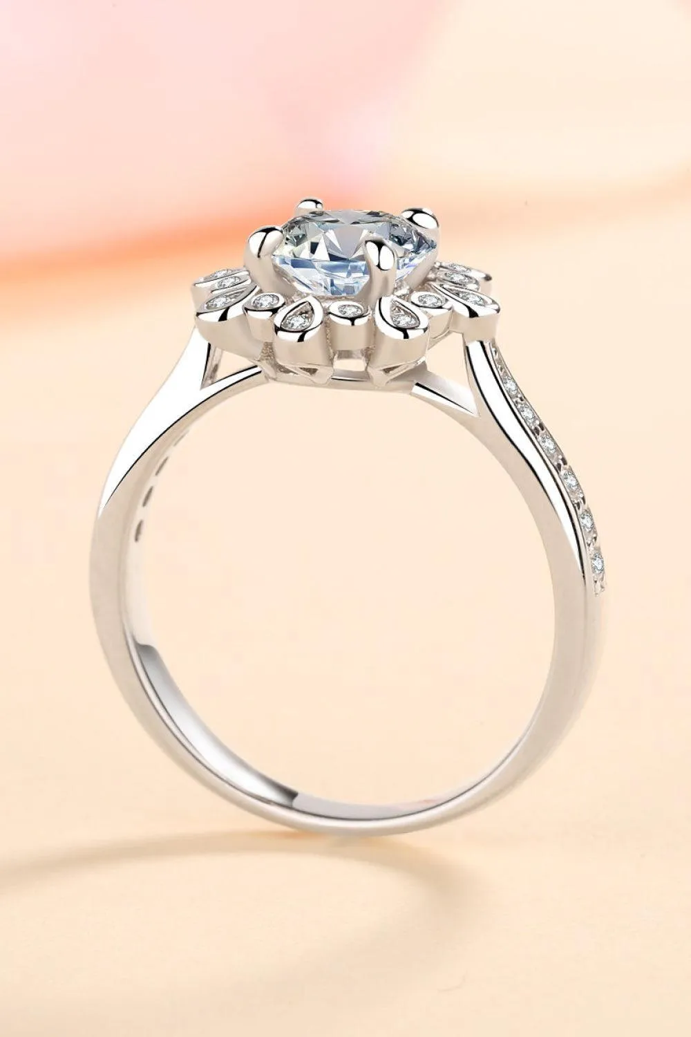 Hazel Blues® | Can't Stop Your Shine 925 Sterling Silver Moissanite Ring