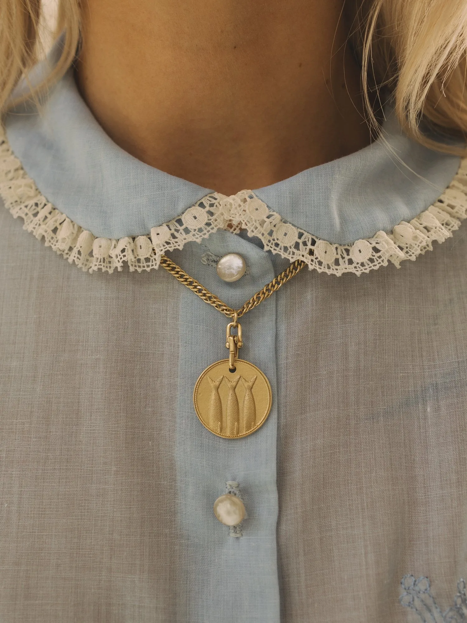 Heads Tails Necklace