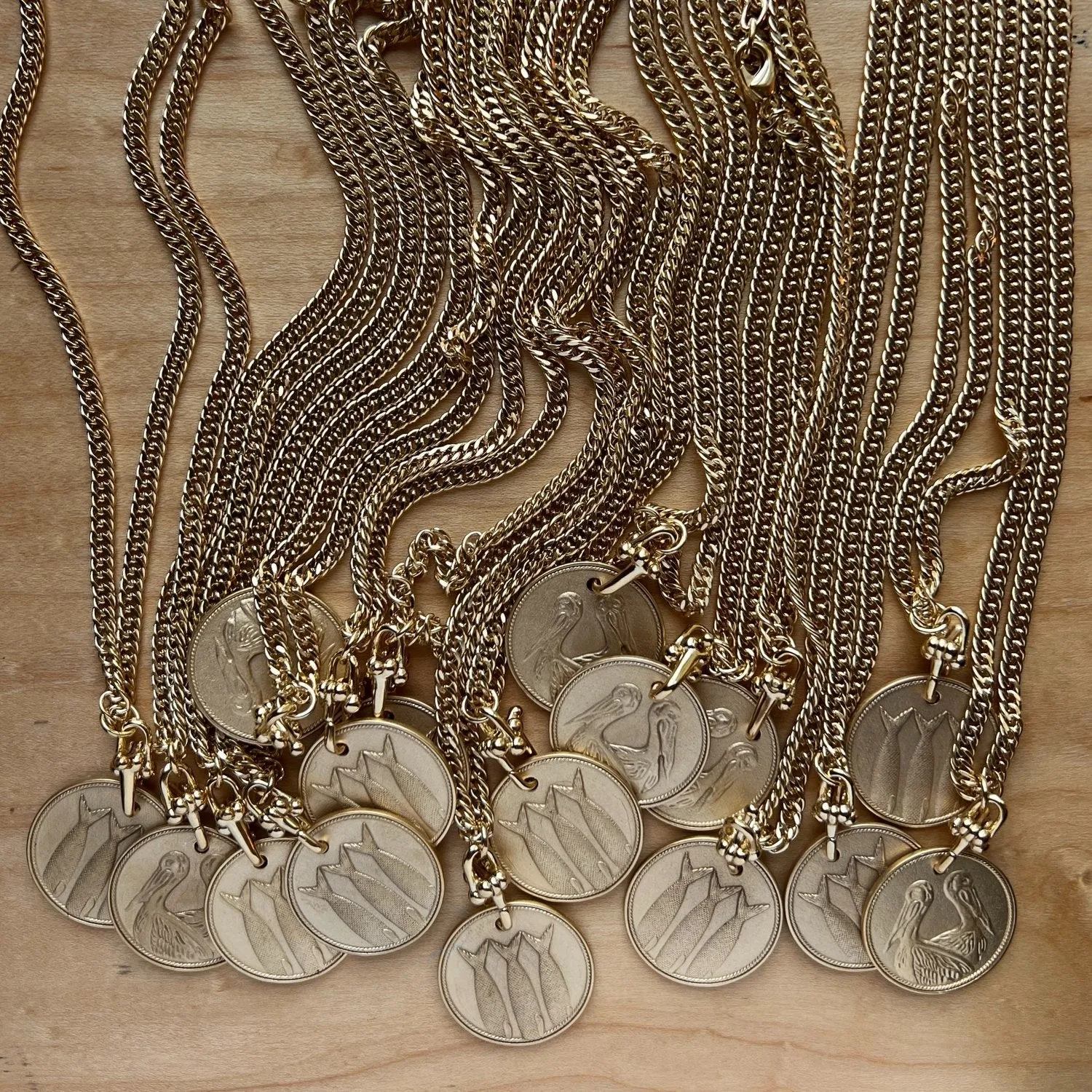 Heads Tails Necklace