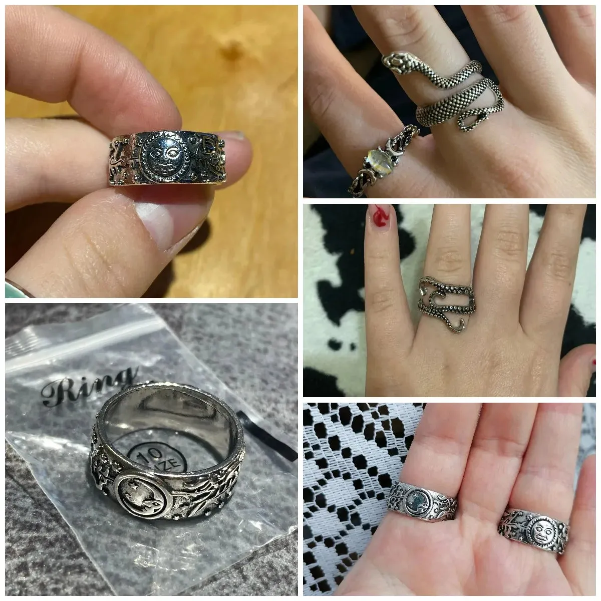 Honeycomb Cubic Zircon Ring