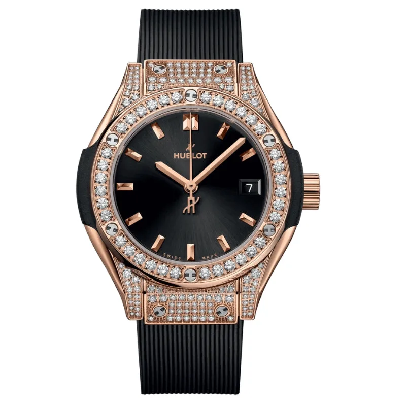 Hublot Classic Fusion King Gold Pavé 29mm - 591.OX.1480.RX.1604