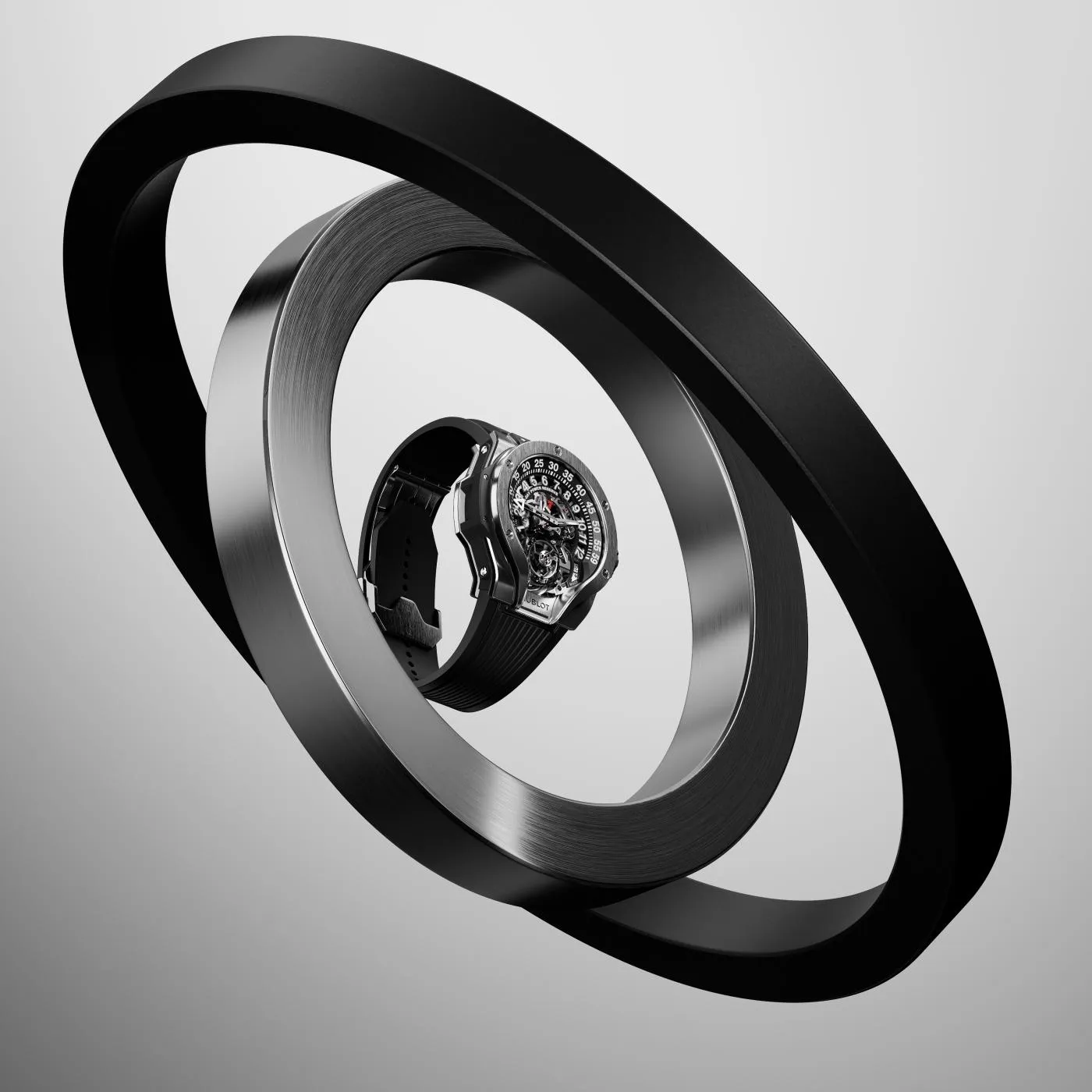 Hublot MP MP-13 Tourbillon Bi-Axis Retrograde 44mm, Limited Edition, Ref# 913.NX.1170.RX