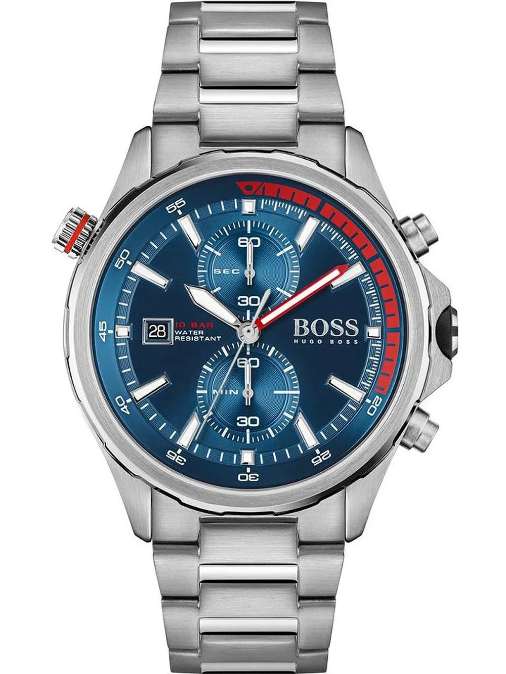 Hugo Boss Globetrotter Analogue Blue Dial Men's Watch 1513823