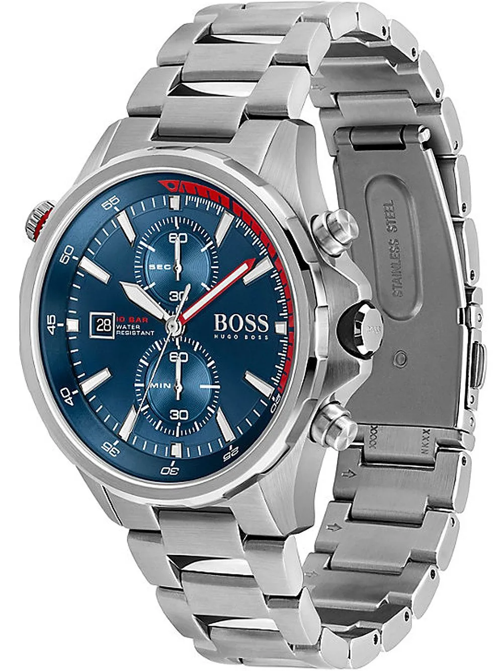 Hugo Boss Globetrotter Analogue Blue Dial Men's Watch 1513823