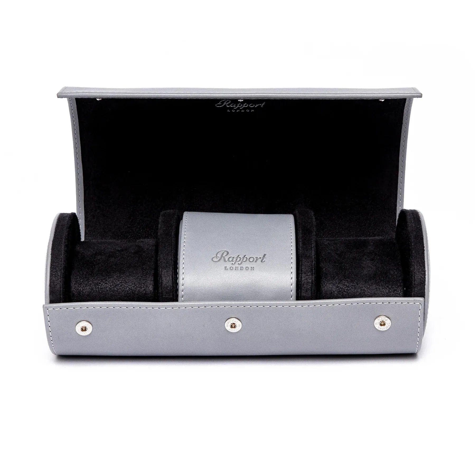 Hyde Park 3 Watch Roll - Grey