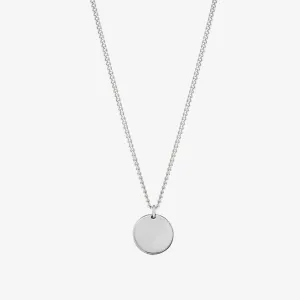 Initial Coin Necklace