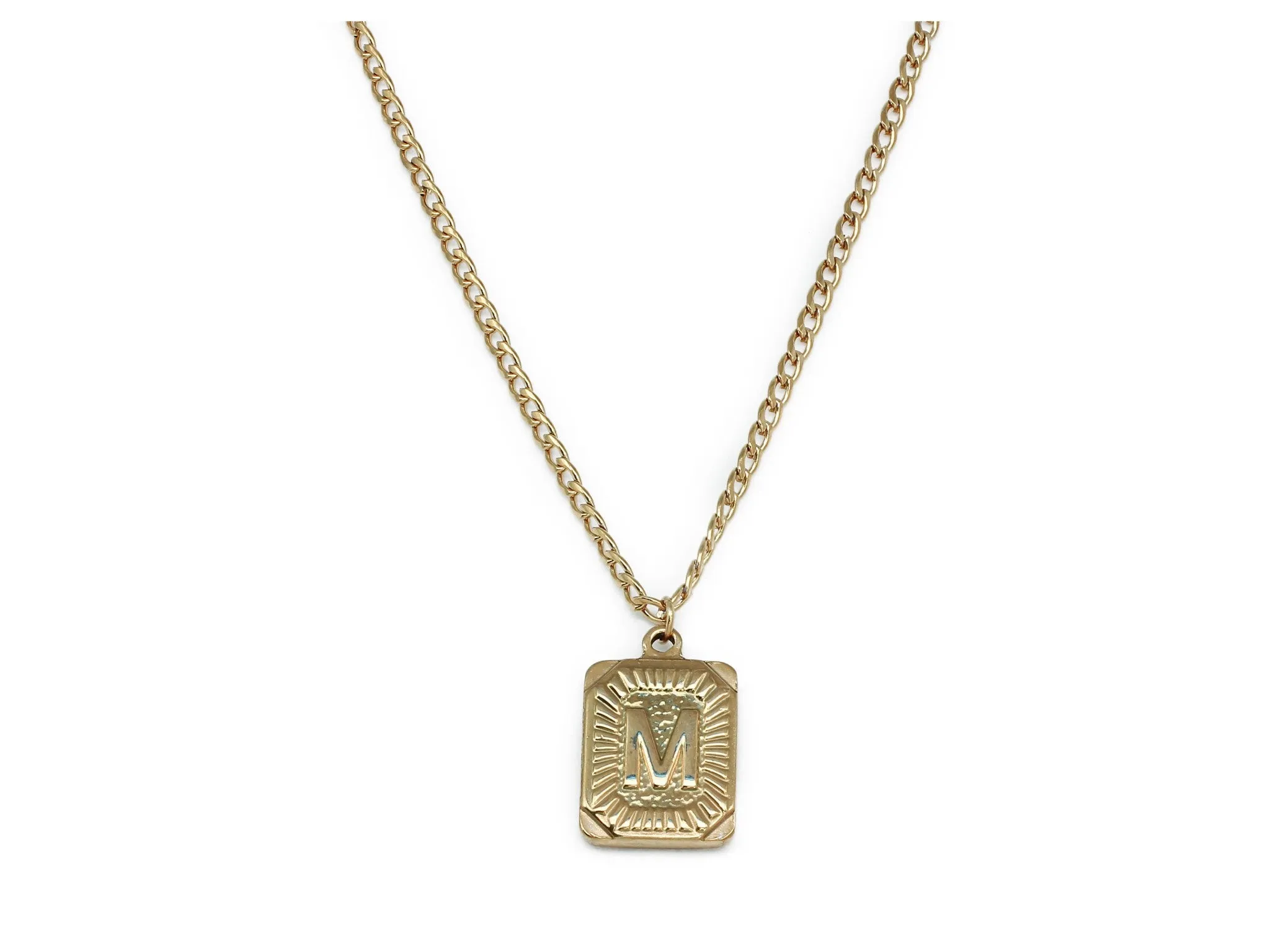 Initial Pendant Necklace