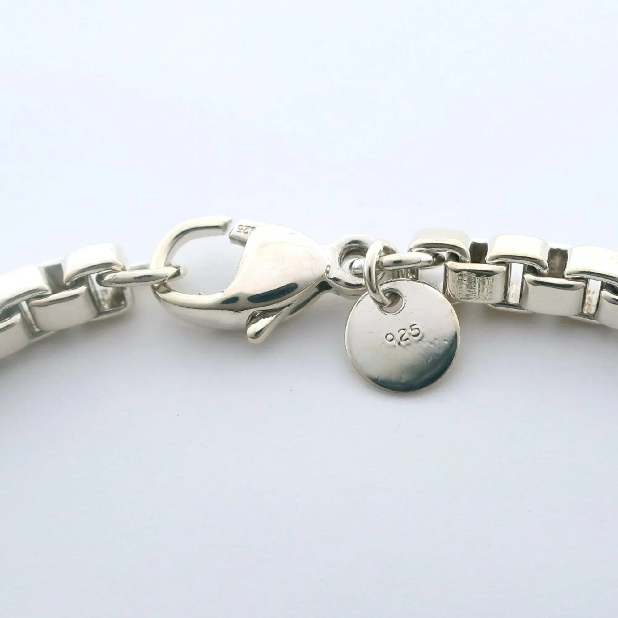 Interlocking Circle Bracelet Silver
