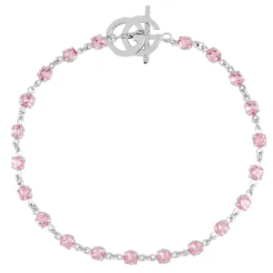 Interlocking G White Gold Bracelet with Box and Dust Bag