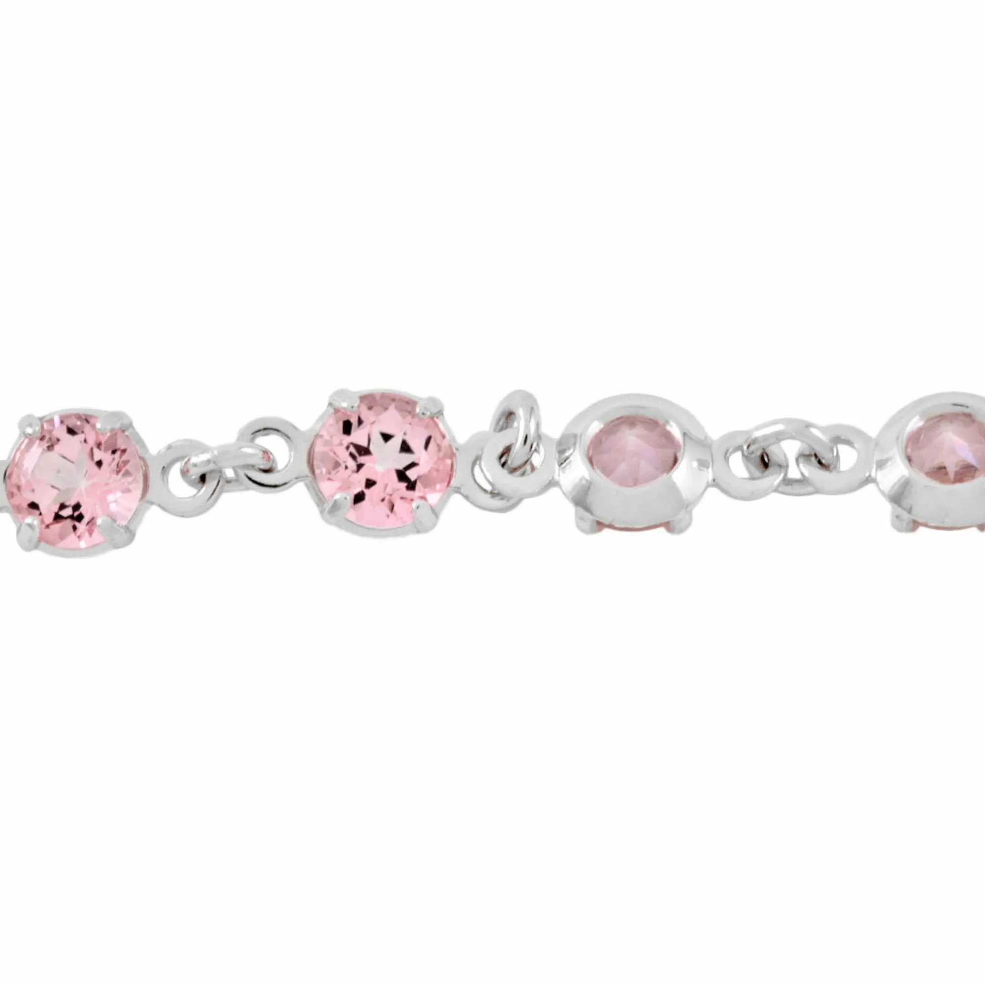 Interlocking G White Gold Bracelet with Box and Dust Bag