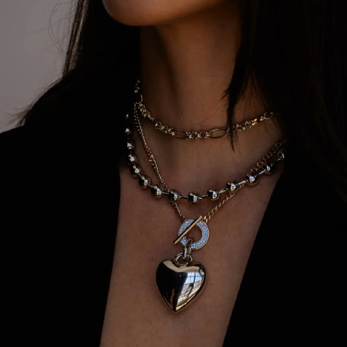 Iris Chain Necklace