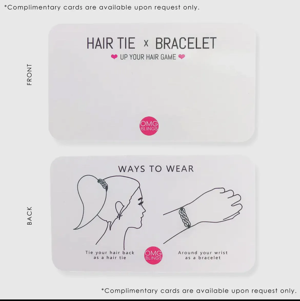 Jewelry Hair Tie