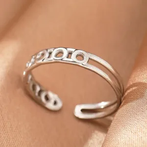 Josette | Elegant Steel Rings