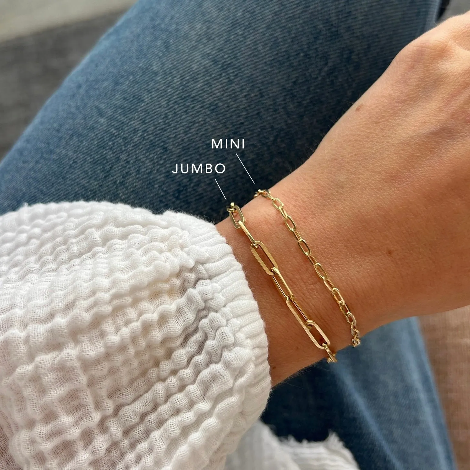 Jumbo Link Chain Bracelet