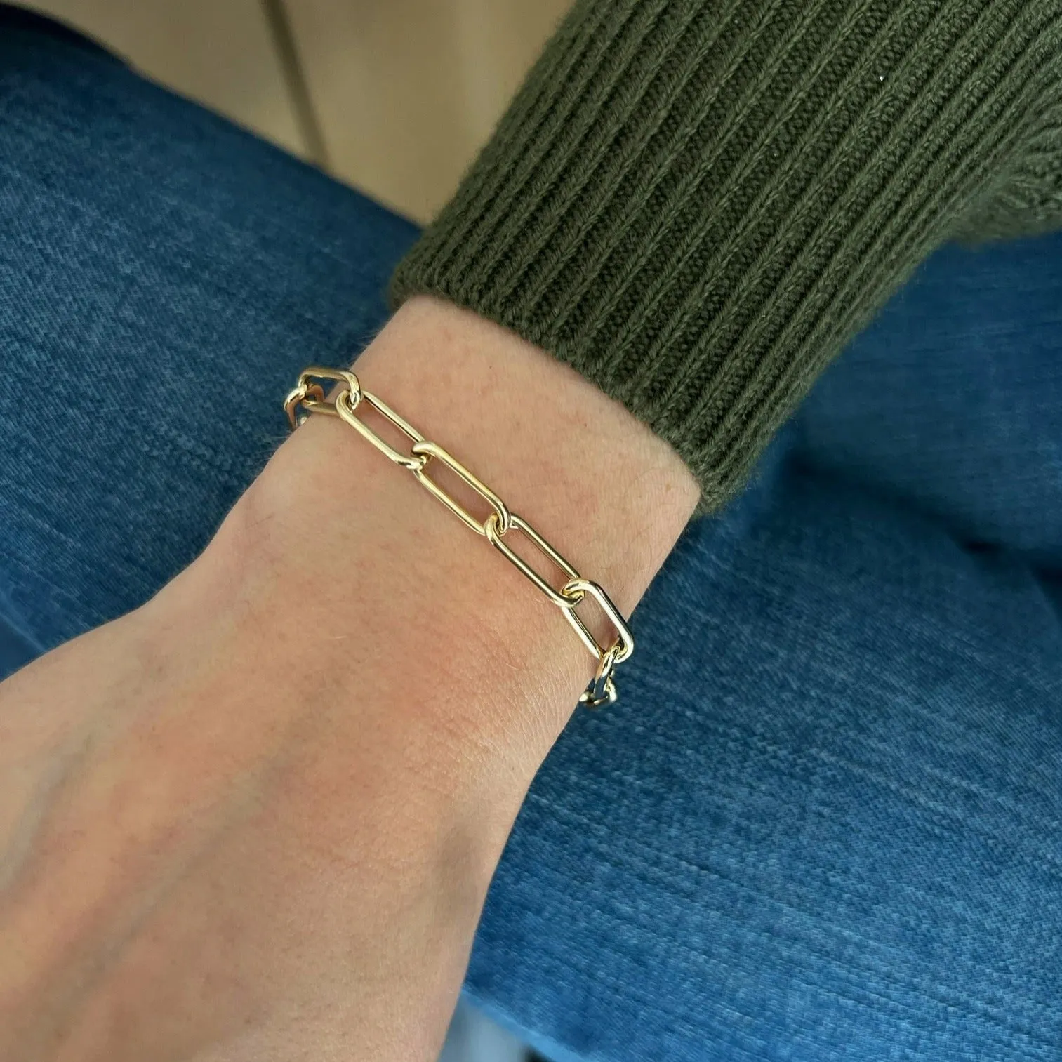 Jumbo Lola Chain Bracelet