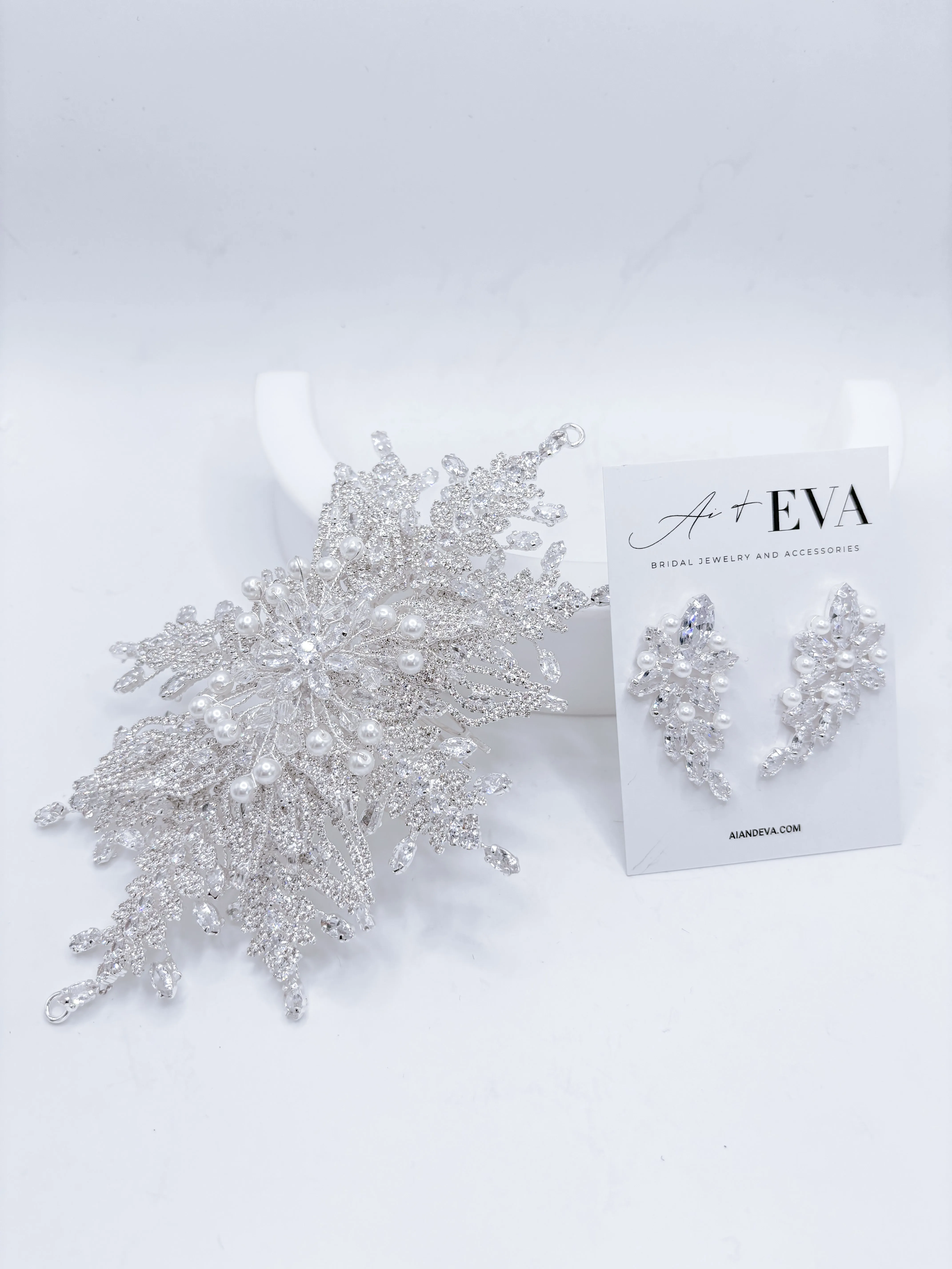 Kaylon Headpiece with Earrings