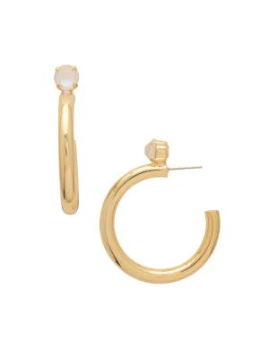 Keeley Studded Hoop Earrings - EFP26BGUW