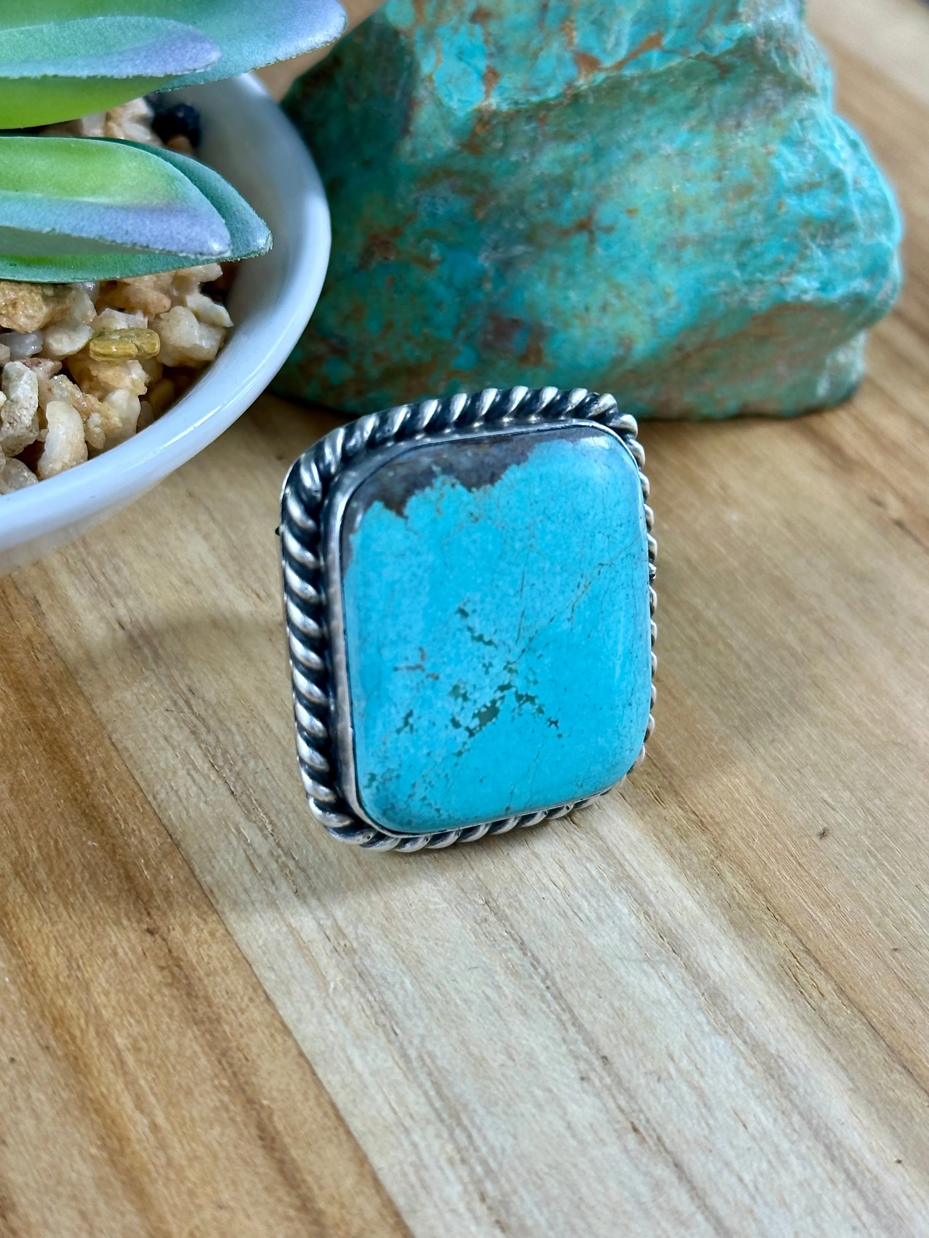 Kingman Square Ring