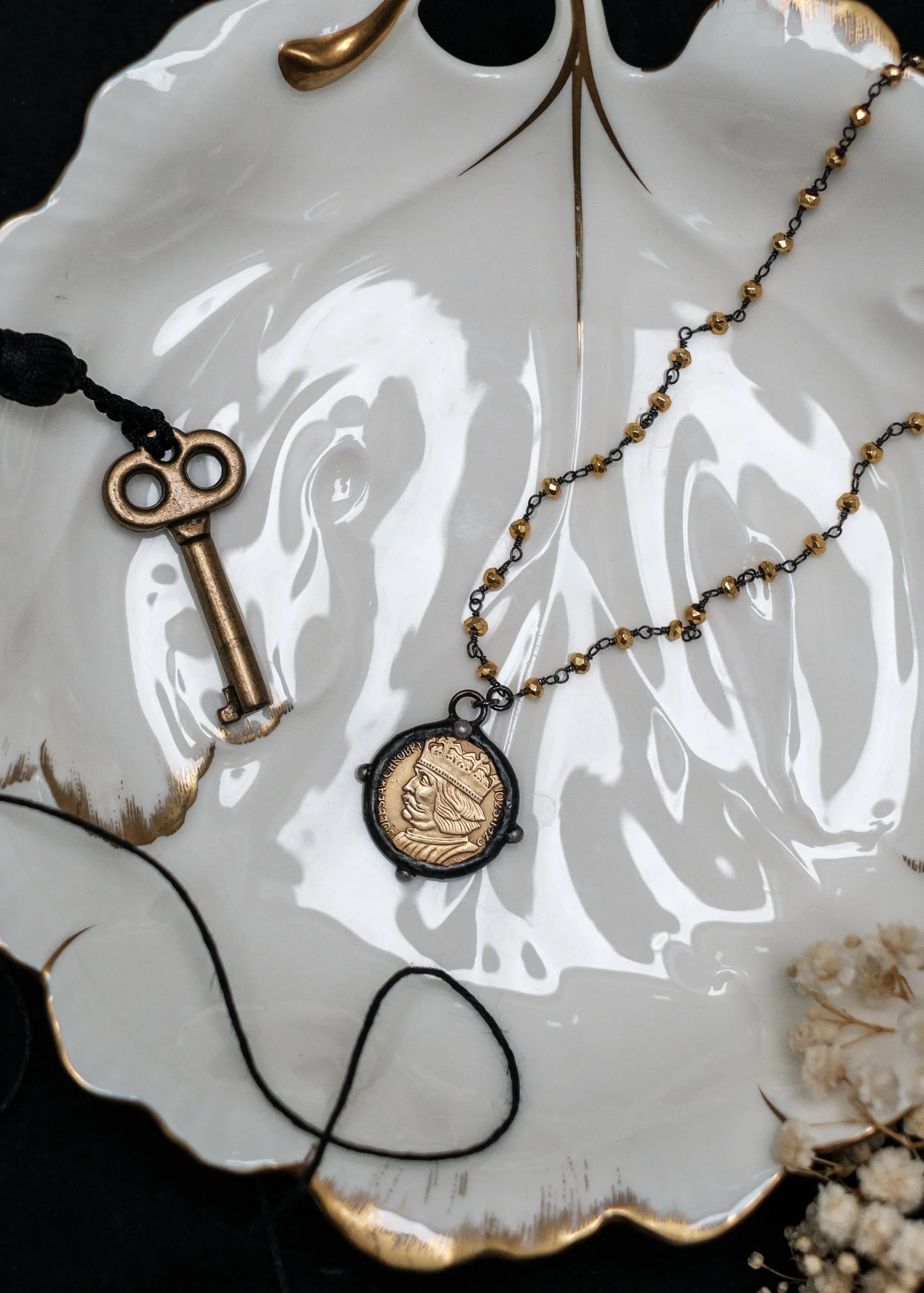 King's Head Coin Necklace