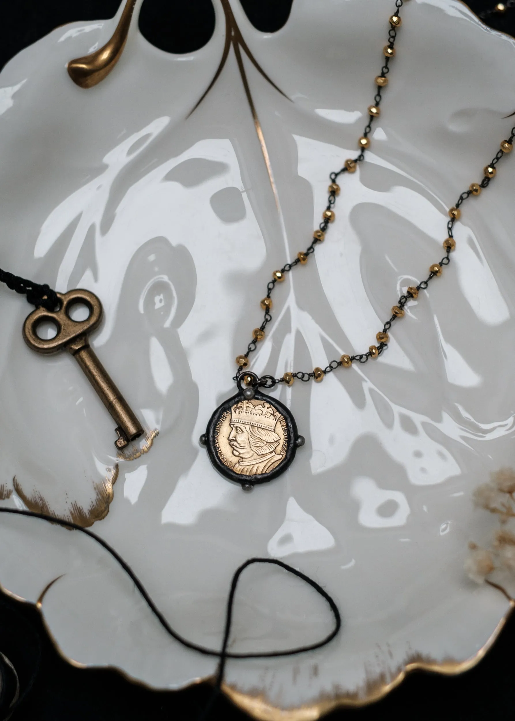 King's Head Coin Necklace